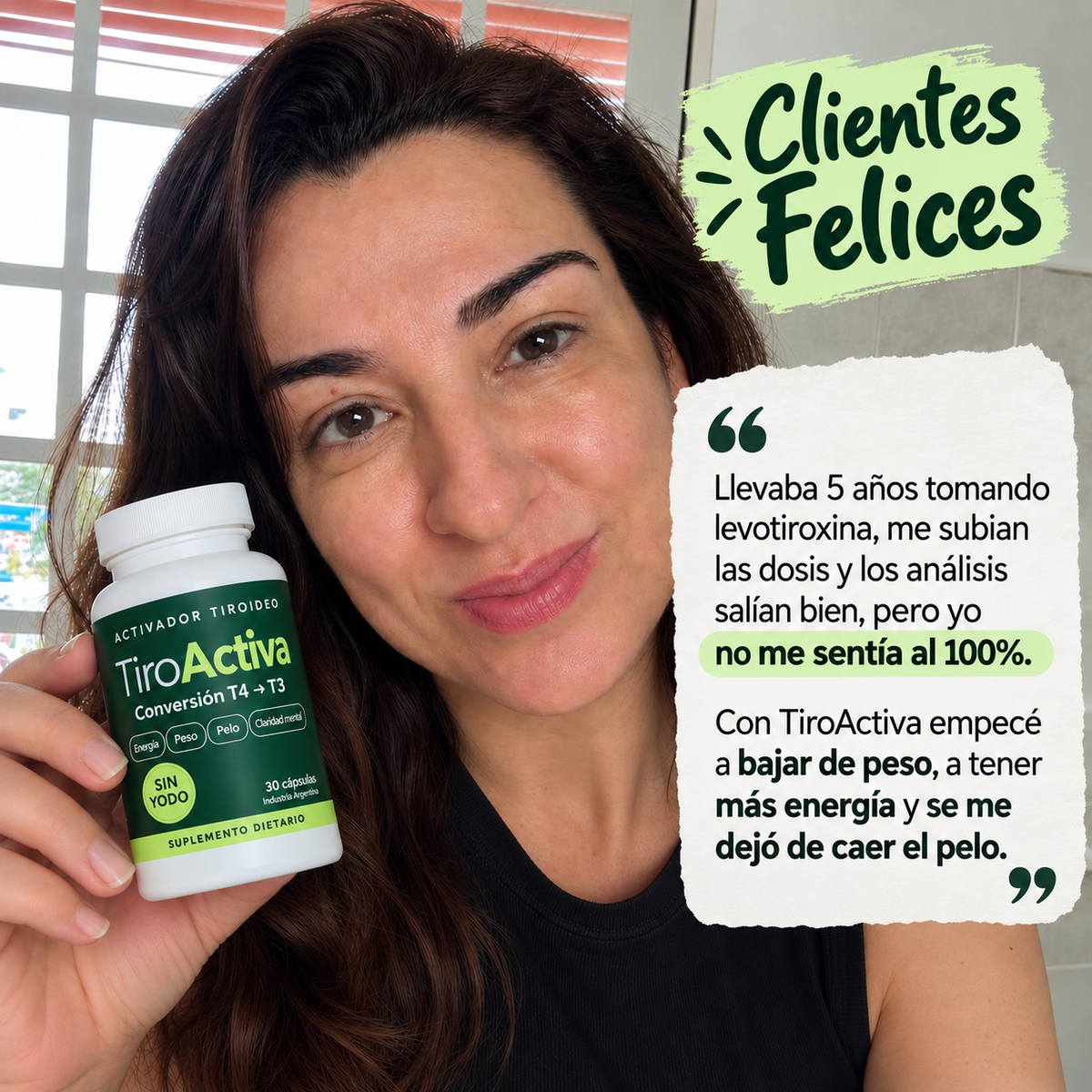 Cápsulas de apoyo tiroideo - TiroActiva®